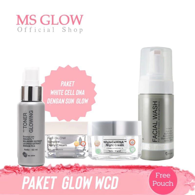 MS GLOW PAKET WAJAH ORIGINAL/MS GLOW/MS GLOW SKINCARE ORIGINAL
