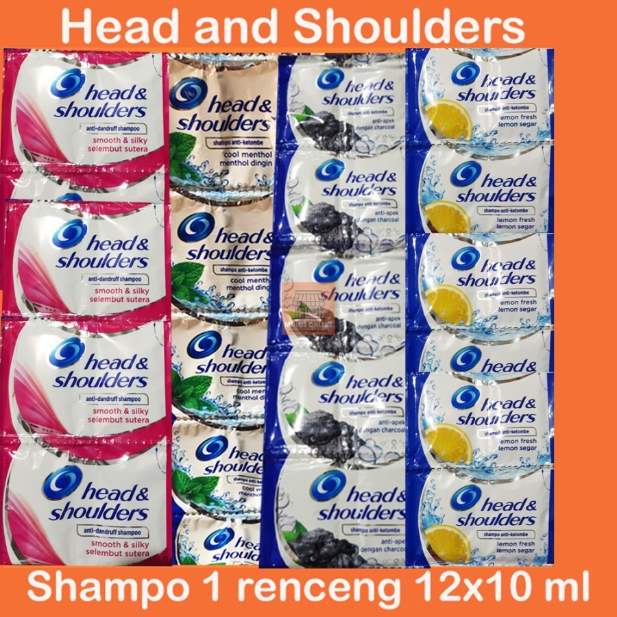 Head And Shoulders Shampoo Renceng - charcoal