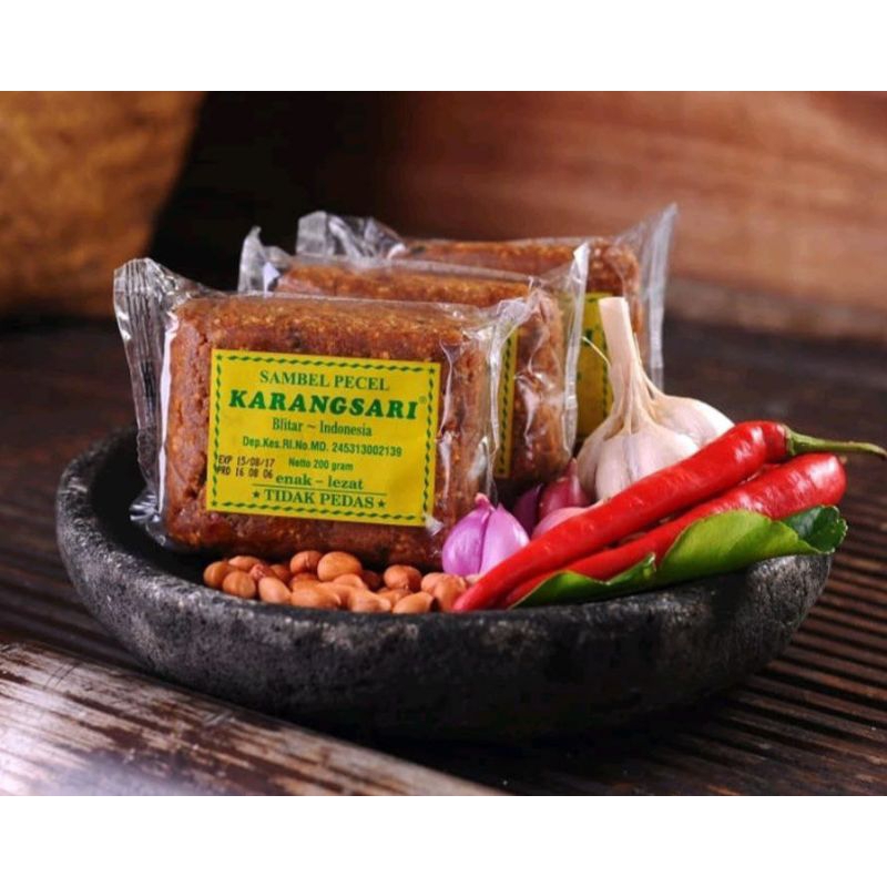

Sambel Pecel Karangsari 200gr