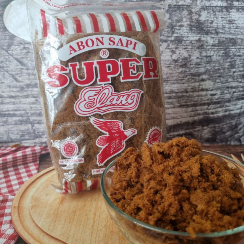 

Abon Sapi Super Elang Asli Boyolali 250gr