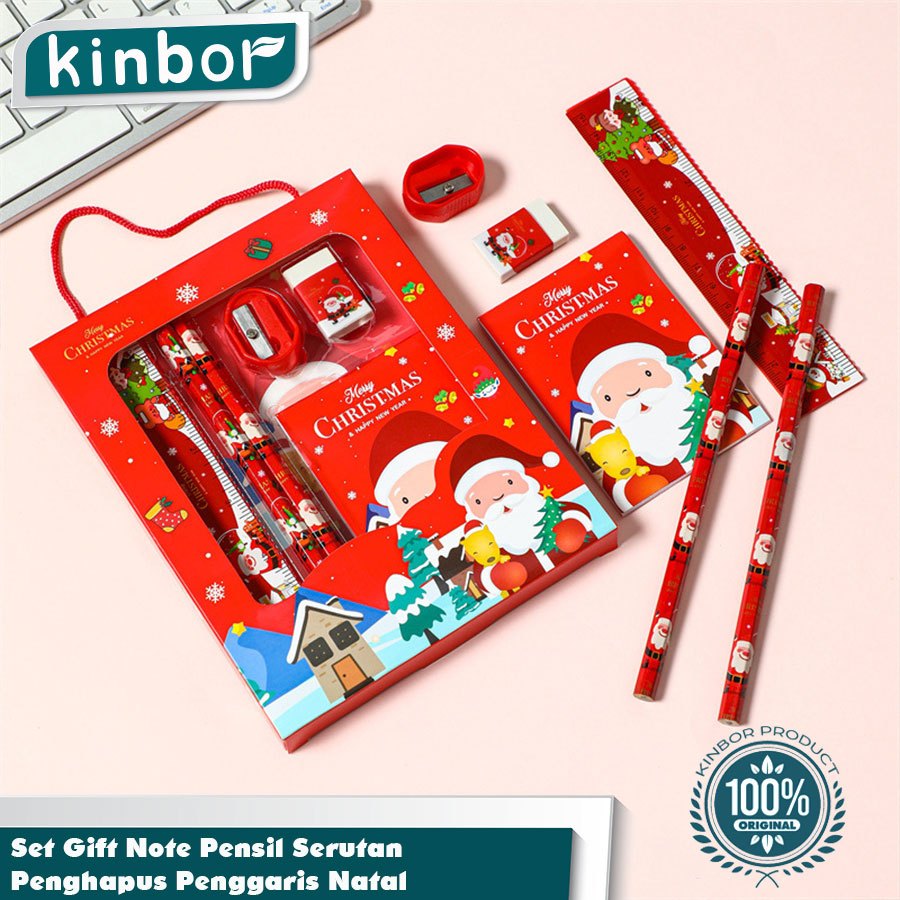 

Stationery Christmas Gift / Alat Tulis Karakter / Set Alat Tulis Anak / Stationery Set / Paket Alat Tulis ( KINBOR )