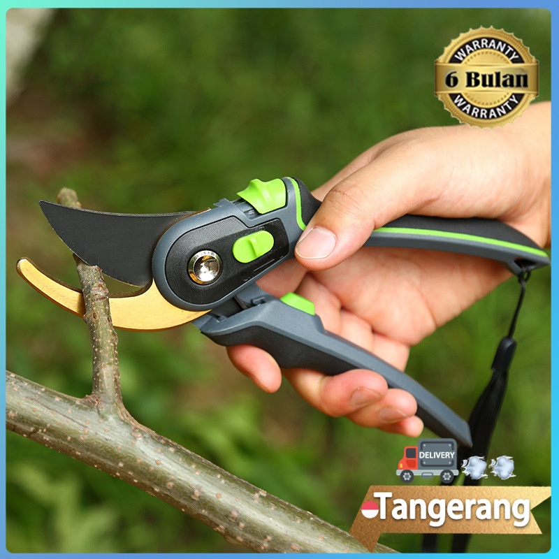 Gunting Dahan / Gunting Tanaman Ranting Bunga Tanaman / Gunting Kebun & Taman Stainless Steel