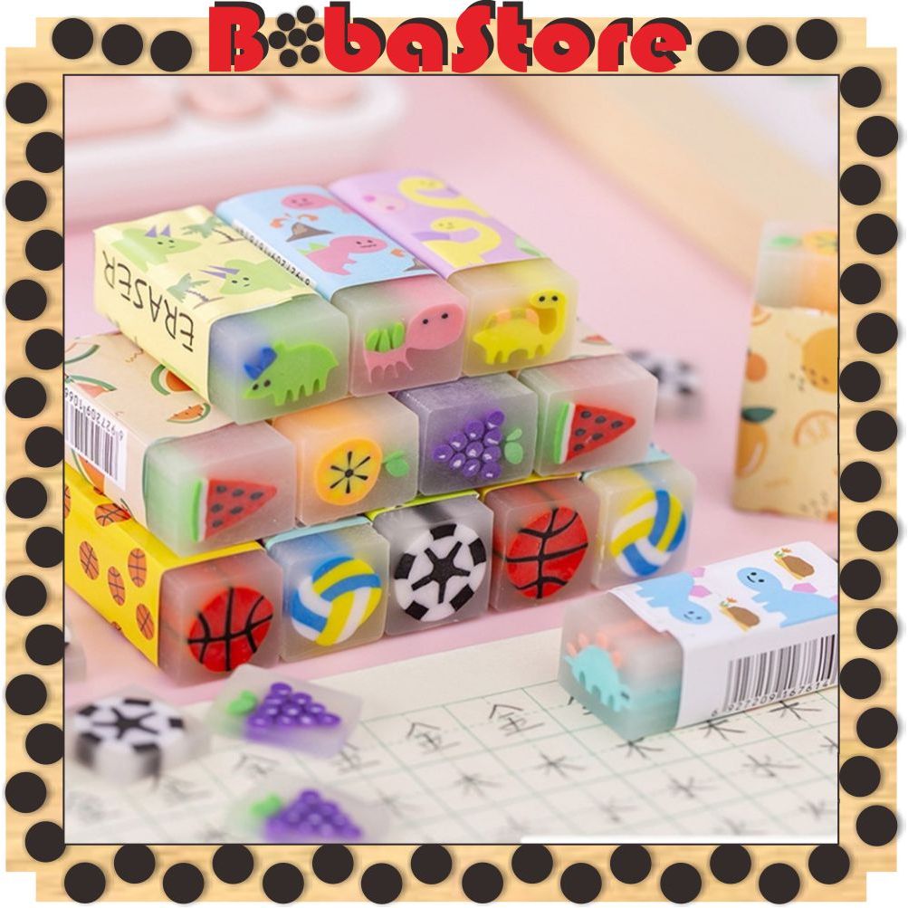 

⭐Bobastore⭐ Penghapus Pensil Motif Buah Fruits Eraser Penghapus Karakter Dinosaurus Sweet Eraser Anak Sekolah Karakter Dino Hapusan Sekolah Korean Style S071