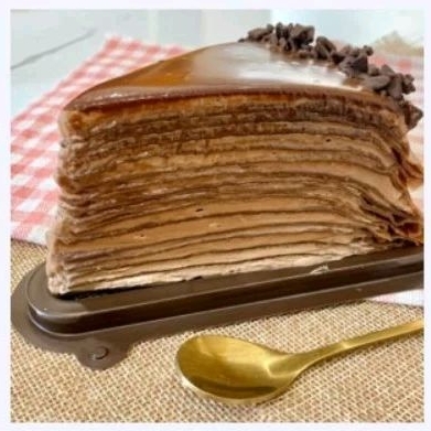 

Hazelnut Mille Crepes