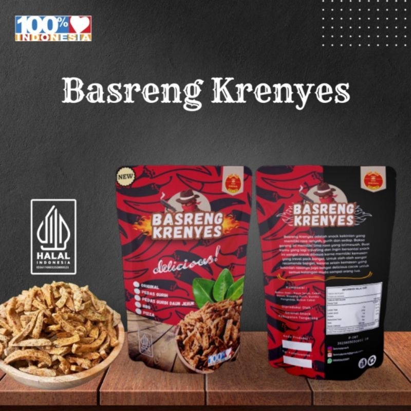

Basreng Krenyes SERENAL SNACK - Makanan Ringan Rasa Gurih