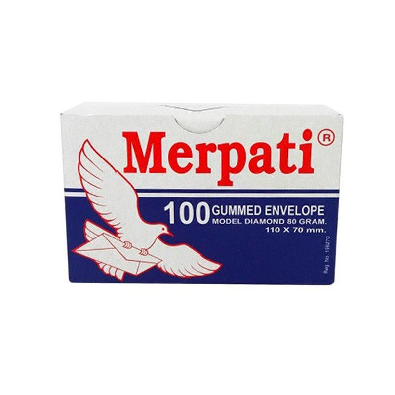 

Amplop Putih MERPATI Kecil