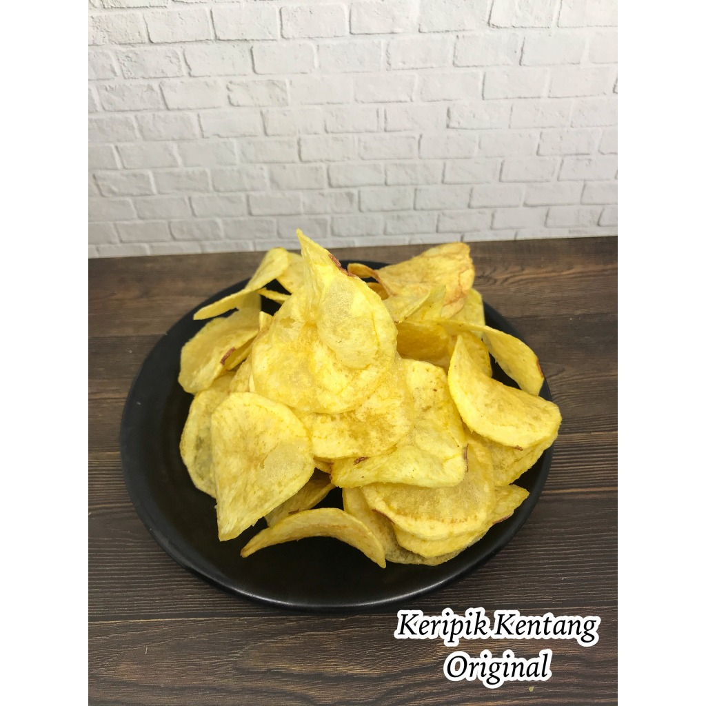 

KERIPIK KENTANG ORI 100 GRAM KERIPIK KENTANG ORIGINAL KERIPIK KENTANG GURIH KERIPIK KENTANG ASIN POTATO CHIPS LAYS CHITATO SNACKY MEDAN KERING KENTANG KENTANG IRIS MEDAN TERMURAH