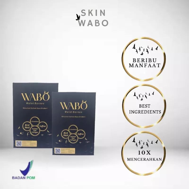 

WABO WALET BORNEO MINUMAN SERBUK RASA STROBERI