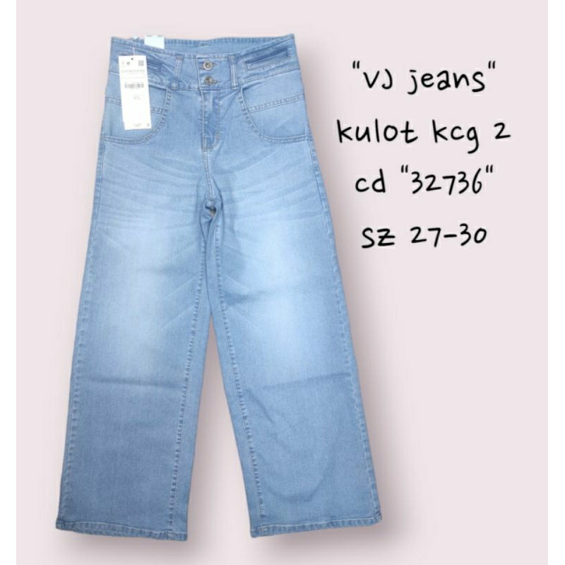 Kulot Kancing 2( VJ Jeans)