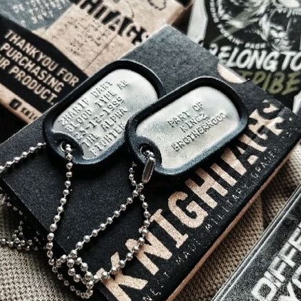 Rangers Tags by Knightags dogtag dogtags dog tag dog tags knight tags kalung dogtag military dogtags