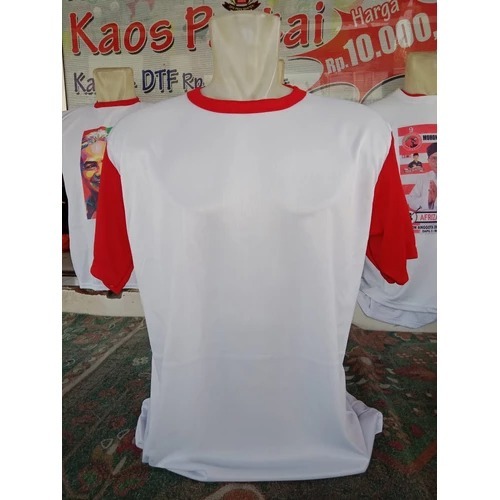 Kaos Partai Polos Kaos Caleg Pilpres Harga Murah Bahan hyget Ready Stok Putih Merah