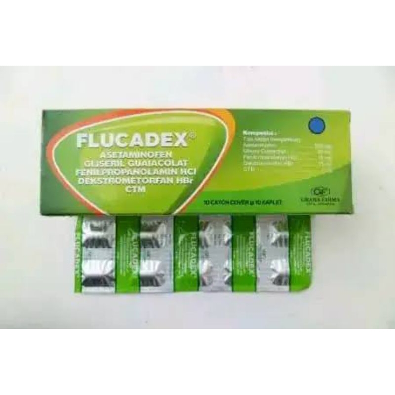 Flucadex - Obat Flu dan batuk tablet