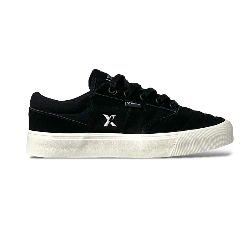 SEPATU XTERNAL AUTHENTIC BLACK WHITE