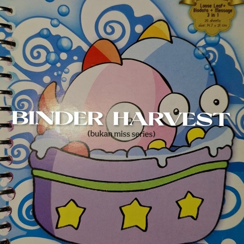 

binder harvest (bukan miss) min co 3 lembar