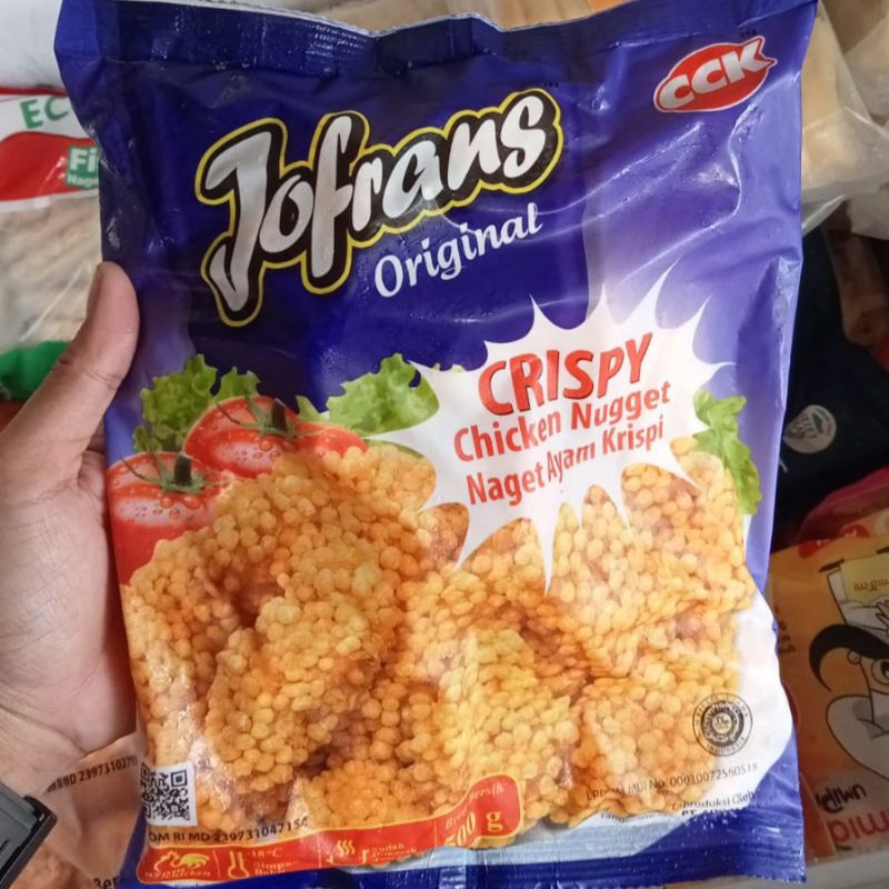 

JOFRANS CRISPY CHICKEN NAGET 500GR