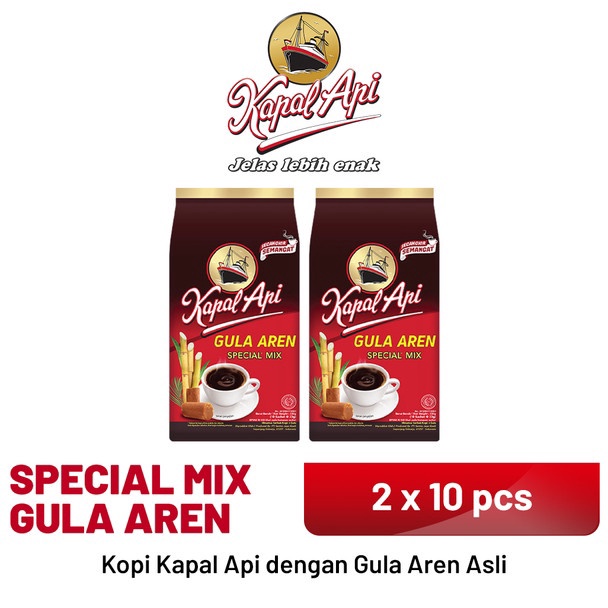 

TERBARU KAPAL API Special Mix Gula Aren 2 Pack 1 x 23 gr