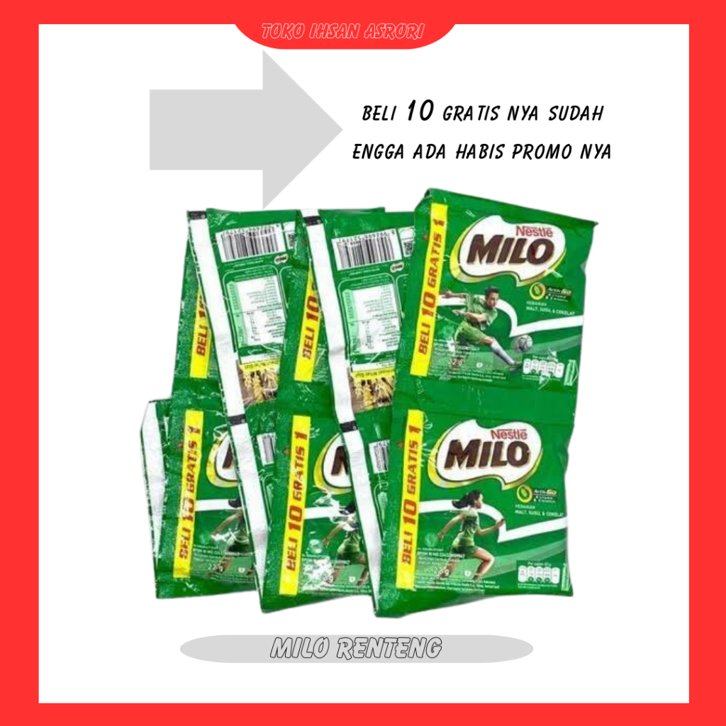 

Milo renteng isi 10