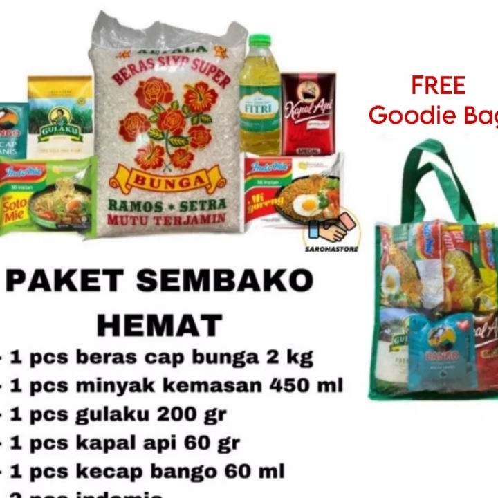 

Terbaru 33 Paket Sembako Murah Hampers Pengajian Santunan Syukuran FREE GOODIE BAG