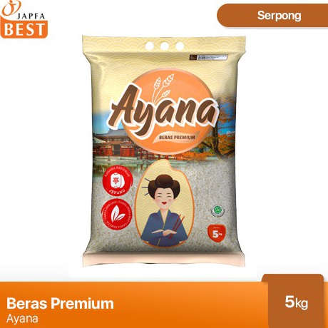 

STOK SIAP COD Beras Premium Ayana 5 Kg Beras Pulen Alami