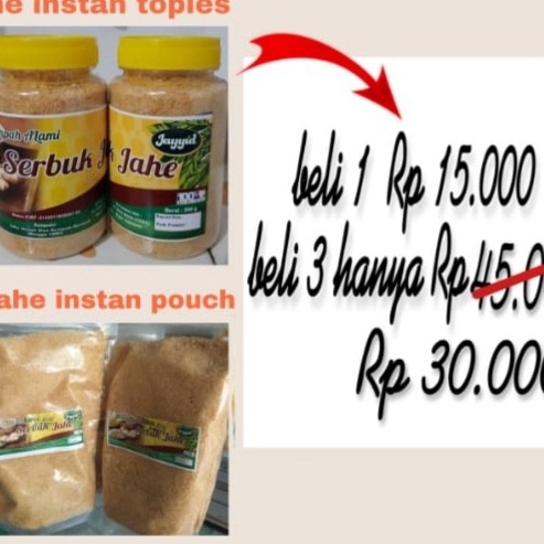 

BEST SELLER MinumahJahe MerahBotolPouchJahe Merah BubukJahe Merah SegarWedang JahePlus Gula Aren 22 Gr Kemasan Botol Pouch Jayyid