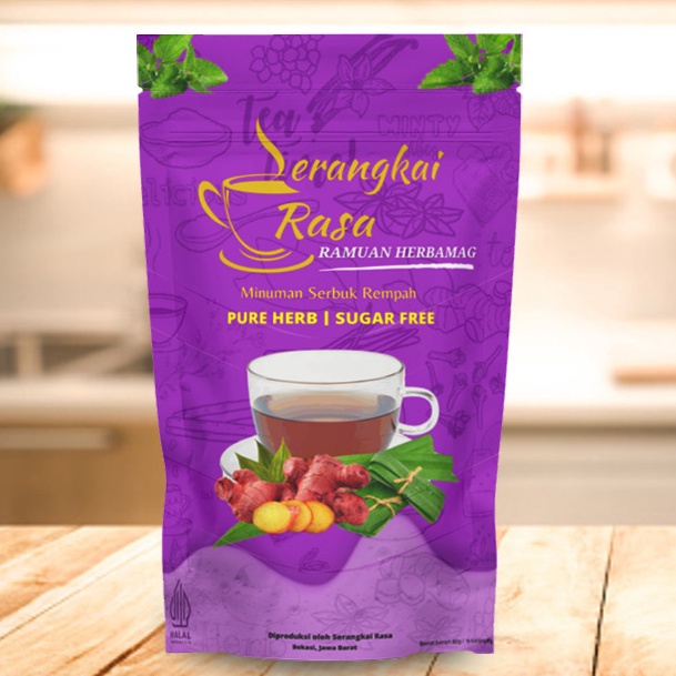 

Terbaru POUCH UNGU Teh Celup Rempah Serangkai Rasa HerbaMaag JSR Maag Gerd Asam Lambung
