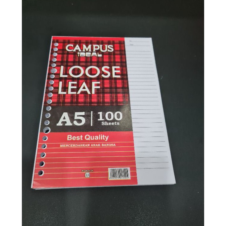 

Terbaru Loose Leaf Murah A5 1 Lembar Garis Seller