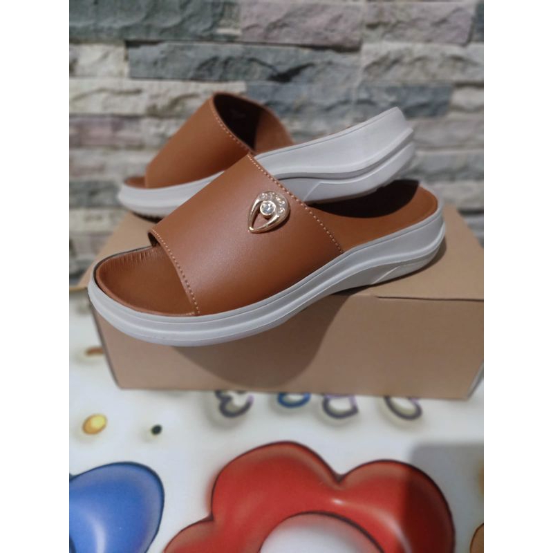 (COD)Sandal bata wanita/sandal wedges bata/sandal slop wanita