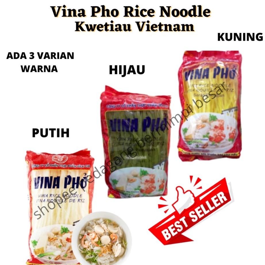 

HOT Vina Pho Rice Noodle Kwetiau Vietnam Mie Beras