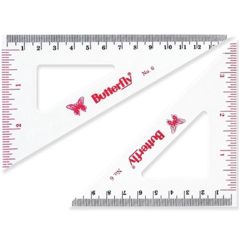 

Pasti Murah Butterfly Set Penggaris Segita No 6 BT No 6