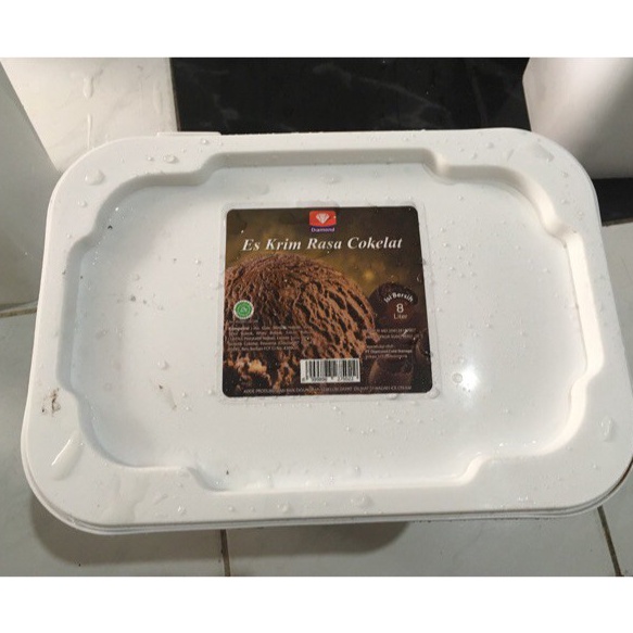 

XG34448 Es Krim Diamond Coklat 8 Liter Ice Cream Diamond Chocolate 8L