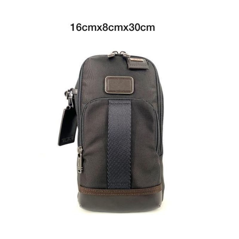 Tumi Fife Slim Sling Bag Black
