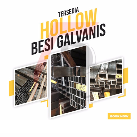 Hollow Besi Galvanis HBG 15x15