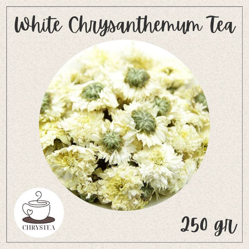 

CHRYSTEA || White Chrysanthemum Tea 250gr