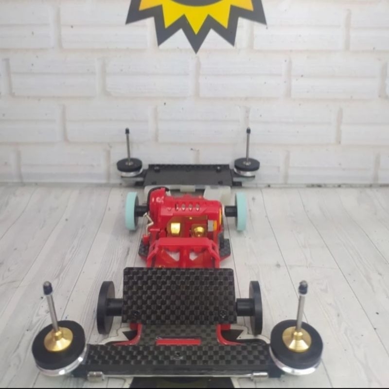 Tamiya sloop merah carbon kejurnas