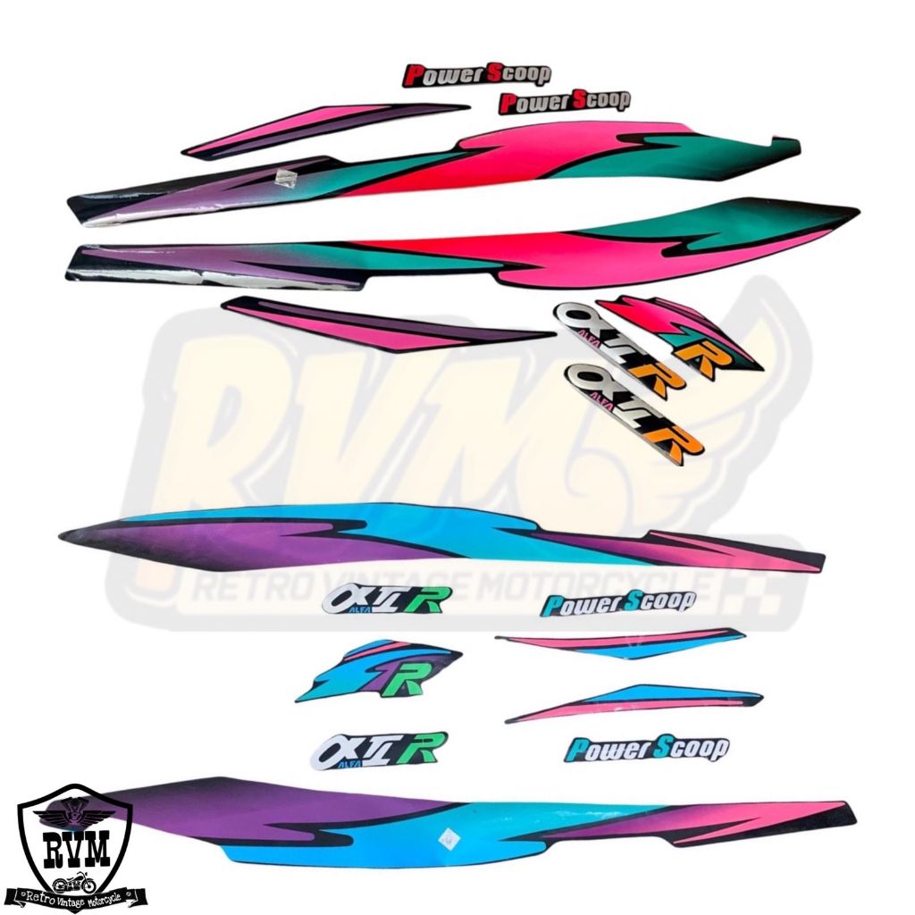 striping yamaha alfa 96 97 murah stiker list body yamaha alfa 1996 1997 sticker yamaha alfa