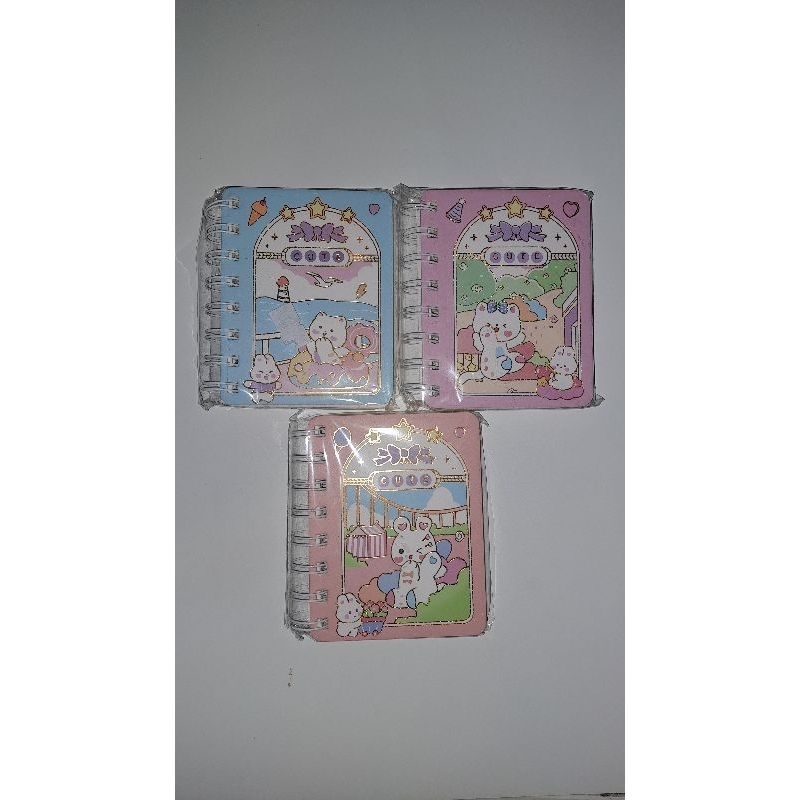 MINI NOTEBOOK / NOTEBOOK KECIL KARAKTER LUCU