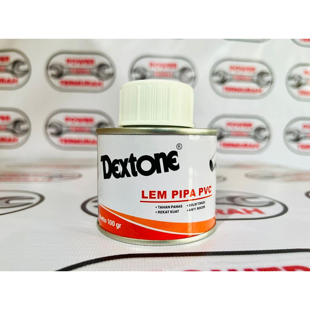 

lem pipa pvc dextone / lem pipa pvc kaleng 100gr