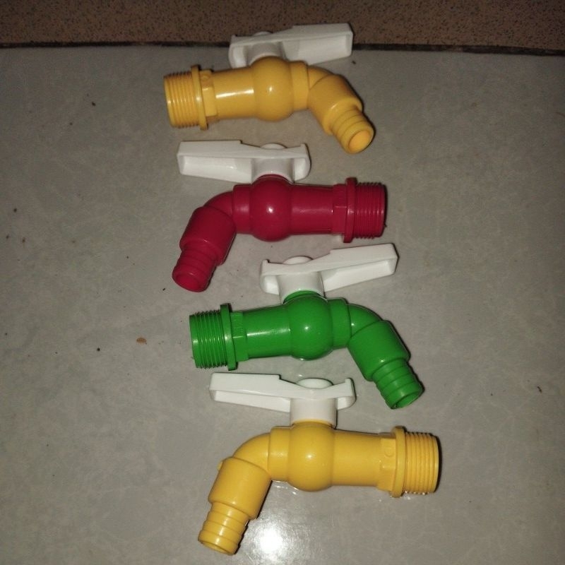 Kran air / Tanam PVC Murah ½ & ¾