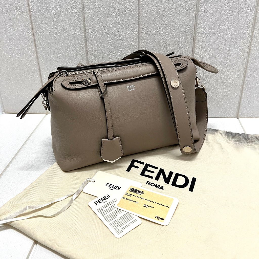 Fendi btw small tortora sale