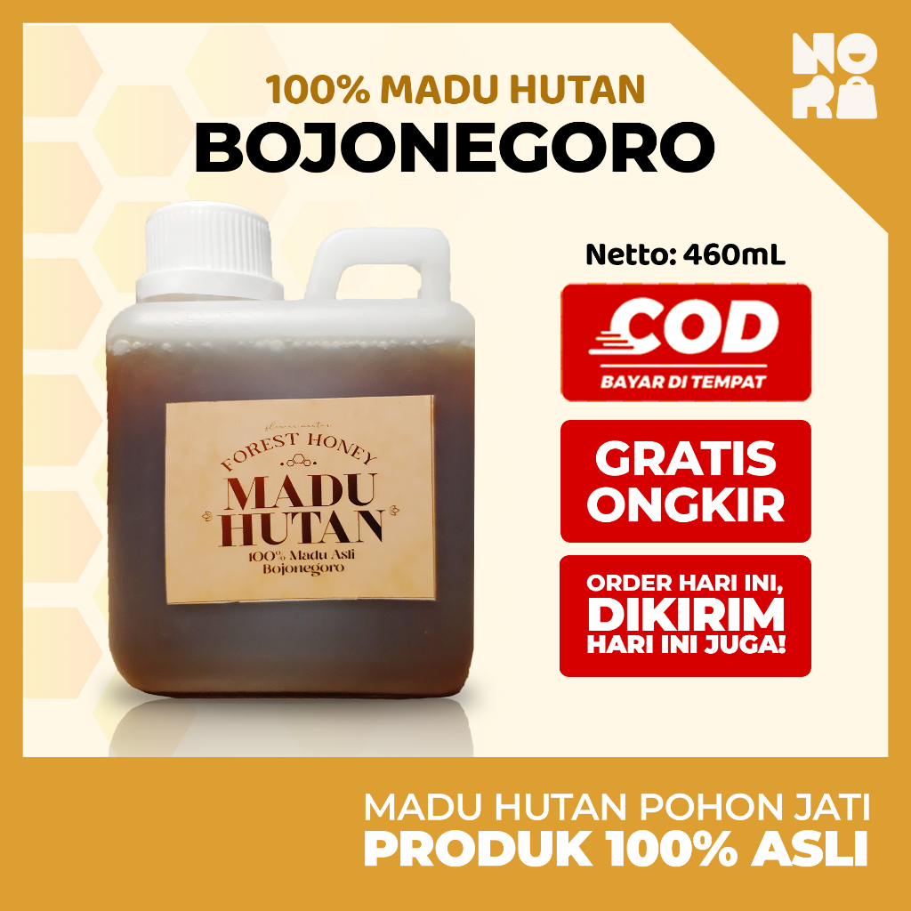 

MADU HUTAN JATI ASLI BOJONEGORO 420ML MANIS MENJAGA IMUN TUBUH MENYEHATKAN BADAN ORIGINAL
