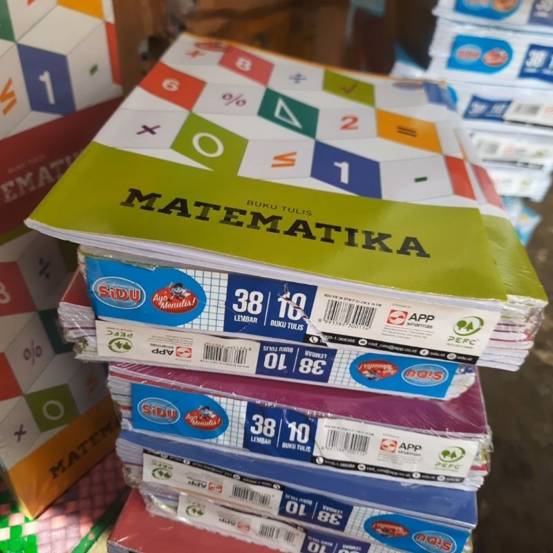 

1 pcs Buku Sidu Kotak Kecil 5 mm 38 Lembar
