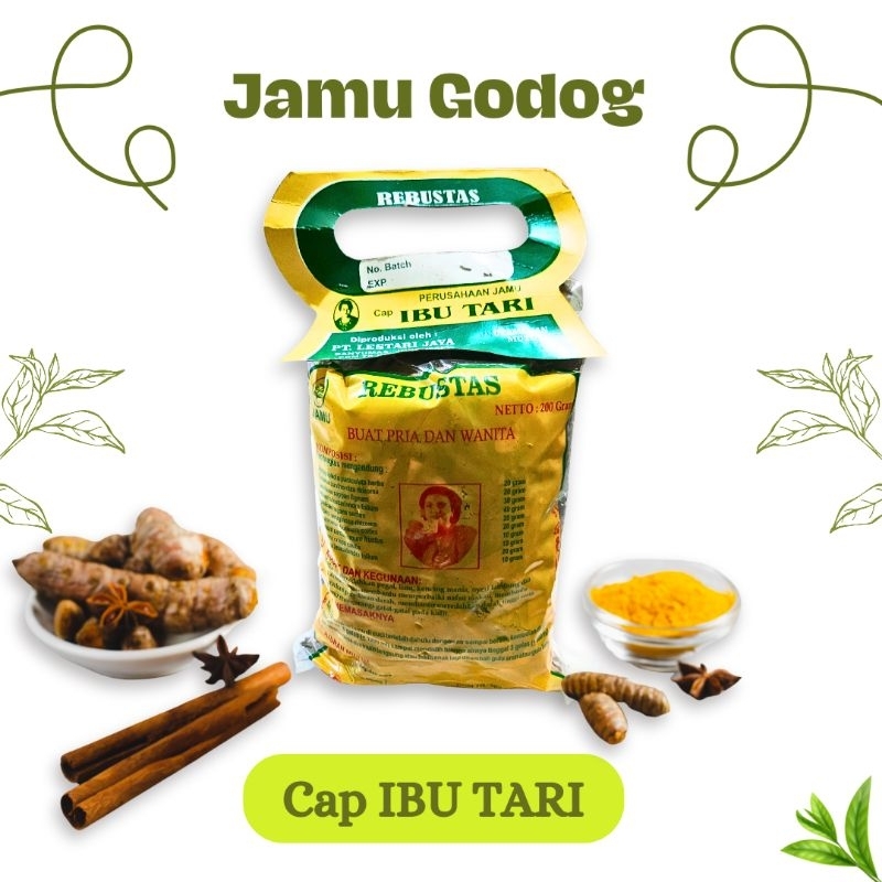 

jamu godog cap ibu tari untuk asam urat, pegal linu, kencing manis dll