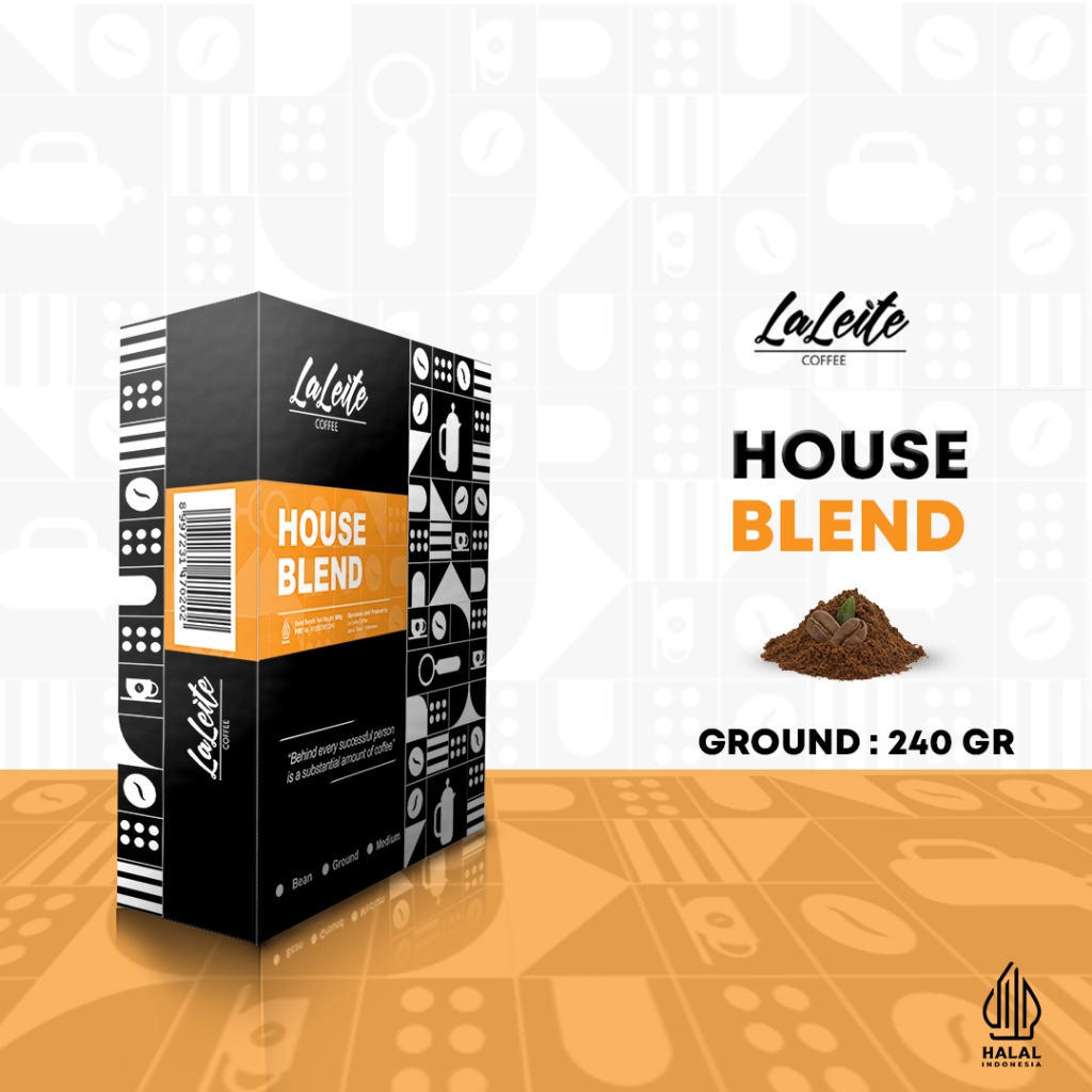 

Kopi House Blend 240g - Ground (bubuk)