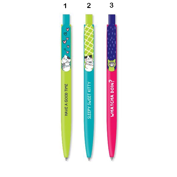 

Pulpen M&G Retractable Ball Pen So Many Cats 0.7mm Black Ink ABP20180