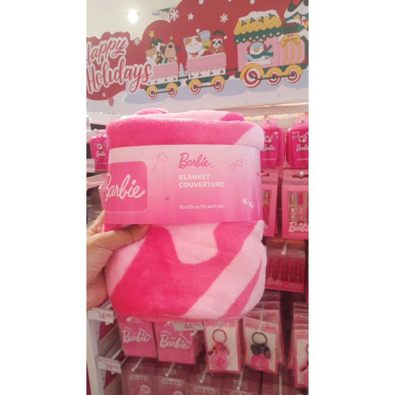 Miniso x Barbie Selimut Barbie