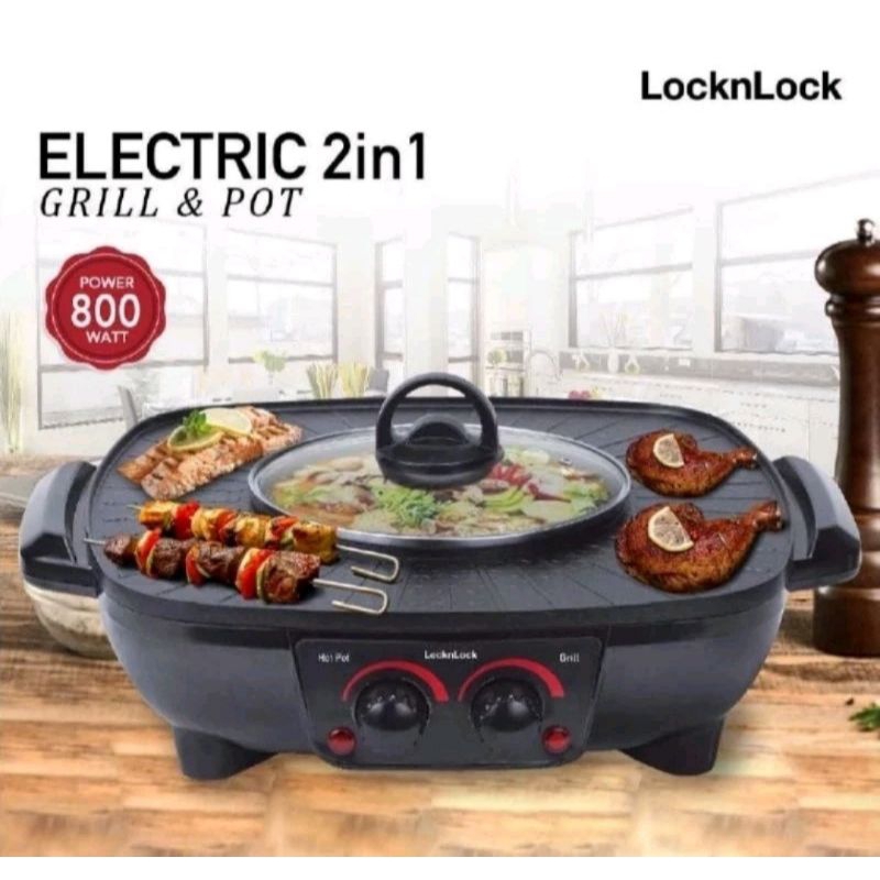 Lock n lock electric grill 2 in 1