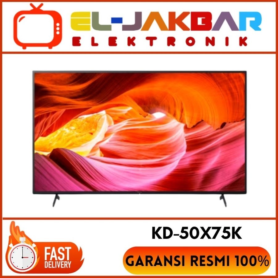 Led Tv 50 Inch SONY BRAVIA KD-50X75K 4K Ultra HD Android KD 50X75K