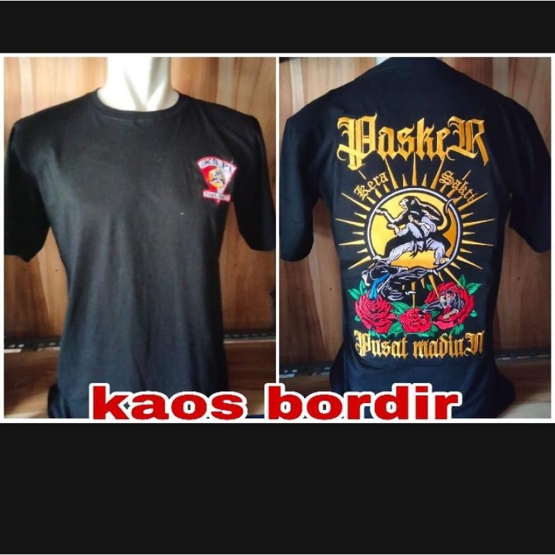 kaos bordir ikspi kerasakti/kaos bordir ikspi/kaos kerasakti