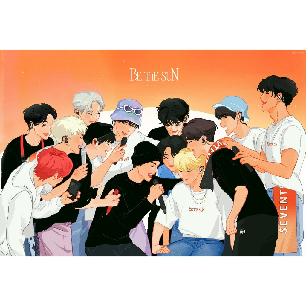 ALBUM SEVENTEEN BE THE SUN