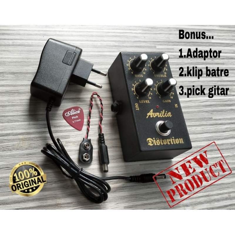 Efek gitar._efek distorsi  Avrilia suara berkarakter metal.. terlaris. termurah